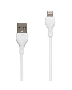 USB-кабель XO NB200 2.1A Lightning 2м Белый (White)