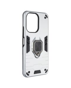 Чохол накладка для Xiaomi Redmi 13C / Poco C65 Transformer Ring Сіра (Silver)