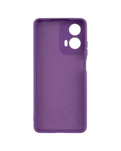 Чохол накладка для Motorola Moto G24 Power Soft Case Фіолетова (Lilac)