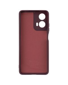 Чохол накладка для Motorola Moto G24 Power Soft Case Червона (Bordo)