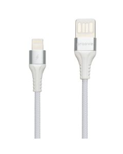 USB кабель Proove Double Way Weft Lightning 2.4A 1м Білий (White)