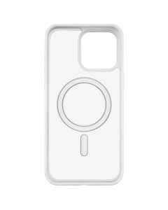 Чехол накладка для iPhone 15 Pro Max DM Frosted Acrylic MagSafe Белый (White)