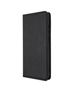 Чохол кейс для Motorola Moto E14/G04/G04s/G24 Leather Fold Чорний (Black)