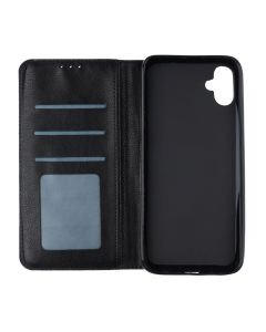 Чехол кейс для Samsung A05s DM Book Case Leather Черный (Black)