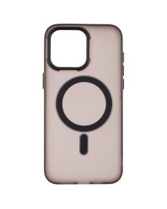 Чохол накладка для iPhone 15 Pro Max DM Translucent Color MagSafe Сіра (Dark Grey)