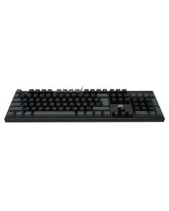 Клавіатура ігрова Fantech ATOM MK886V2 Red Switch Чорна (Black Grey)