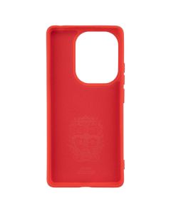Чехол накладка для Xiaomi Redmi Note 13 Pro / Poco M6 Pro Soft Case Красный (Red)