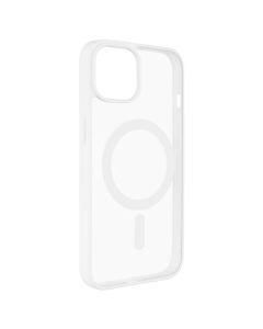 Чехол накладка для iPhone 13 DM Frosted Acrylic MagSafe Белый (White)