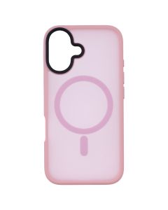 Чохол накладка для iPhone 16 WAVE Matte Insane MagSafe Рожева (Pink)