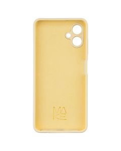 Чохол накладка для Samsung A06 Silicone MakeFuture Золота (Gold)