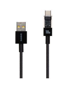 USB-кабель Baseus Gem Fast-Charging Type-C 100W 1м Черный (Black)