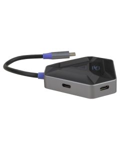 Type-C хаб Proove Gaming Spectre (2USB3.0+Type-C+PD100W+HDMI) Сірий (Grey)