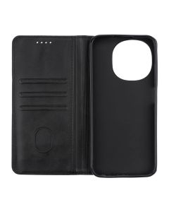 Чохол кейс для Tecno Spark Go 1/Pop 9 4G/Go 2025 DM Book Case Leather Чорний (Black)
