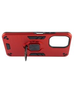 Чохол накладка для Xiaomi Redmi 13C / Poco C65 Transformer Ring Червона (Red)