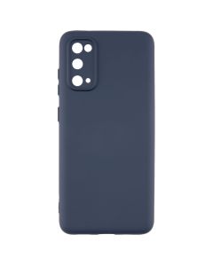 Чехол-накладка для Samsung S20 Soft Case Синий (Темно-синий)