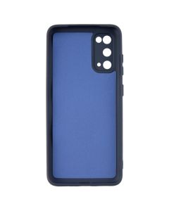 Чехол-накладка для Samsung S20 Soft Case Синий (Темно-синий)
