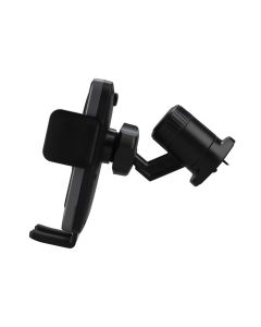 Автодержатель Hoco HW13 15W с беспроводной зарядкой Серый (Grey)