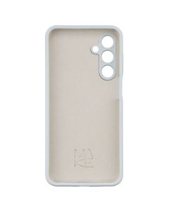 Чохол накладка для Samsung A16 Silicone MakeFuture Сіра (Silver)