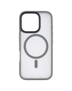 Чохол накладка для iPhone 16 Pro WAVE Matte Insane MagSafe Сіра (Grey)