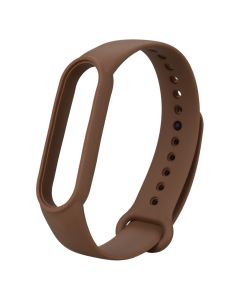 Ремінець для годинника Xiaomi Mi Band 5/6 Коричневий (Brown)