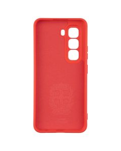 Чехол накладка для Infinix Hot 50 Pro Soft Case Красный (Red)