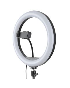 Кільцева світлодіодна лампа RGB LED MJ-26 Чорна (Black)