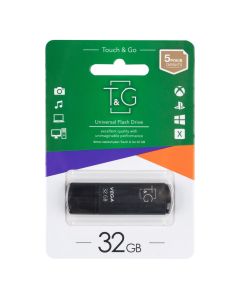 USB Флеш T&G Vega 121 (USB 3.0) 32Gb Чорна (Black)