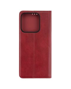 Чехол-кейс для Realme C61 4g/C63 4g Leather Fold Красный (Темно-красный)