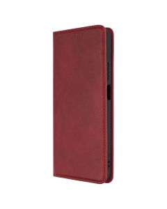 Чехол-кейс для Realme C61 4g/C63 4g Leather Fold Красный (Темно-красный)