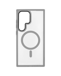 Чохол накладка для Samsung S24 Ultra Unit MagSafe Сіра (Titanium Grey)