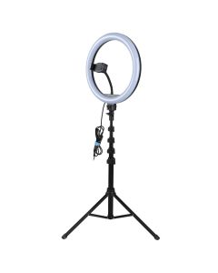 Кільцева світлодіодна лампа LED Proove Halo (12inch) Чорна (Black)