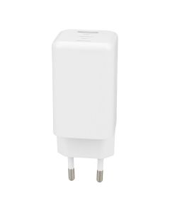 Зарядний пристрій Proove Pocket GaN 65W (1 USB + 2 USB-C) Білий (White)
