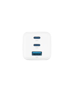 Зарядний пристрій Proove Pocket GaN 65W (1 USB + 2 USB-C) Білий (White)