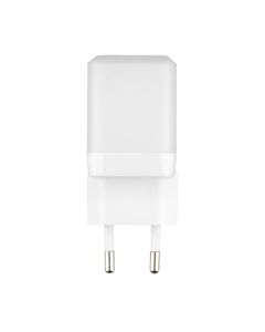 Зарядное устройство Proove Pure GaN Plus 30W (1USB + 1 USB-C) Белый (White)