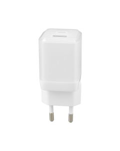 Зарядное устройство Proove Pure GaN Plus 30W (1USB + 1 USB-C) Белый (White)