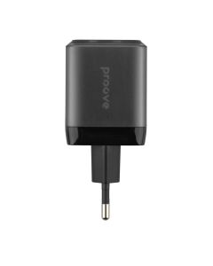 Зарядний пристрій Proove Pure GaN Max 67W (2 USB-C) Чорний (Black)