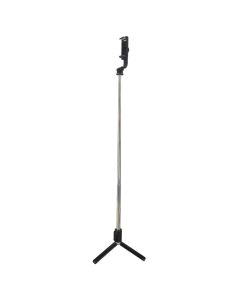 Селфі-монопод Q02 Tripod Bluetooth Чорний (Black)