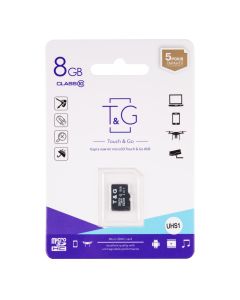 Карта пам'яті MicroSD T&G 8 Gb 10 Class