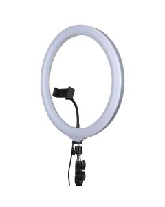 Кільцева світлодіодна лампа RGB Crystal RD-36 Чорна (Black)