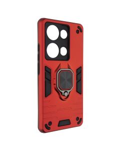 Чехол накладка для Xiaomi Redmi Note 13 Pro 4G/Poco M6 Pro Transformer Ring Красный (Red)