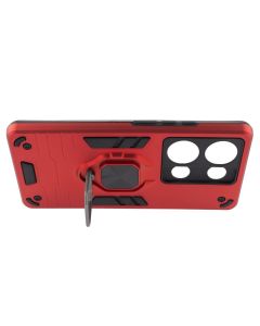 Чехол накладка для Xiaomi Redmi Note 13 Pro 4G/Poco M6 Pro Transformer Ring Красный (Red)