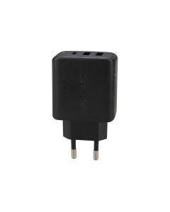 Зарядний пристрій Acefast A57 PD35W GaN (1USB-C + 2USB) Чорний (Black)