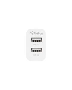 Зарядное устройство Gelius Simple GP-HC059 (2 USB) 2.4A Белый (White)