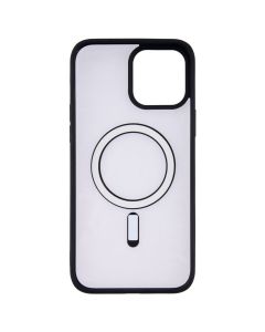 Чохол накладка для iPhone 13 Pro Max DM Frosted Acrylic MagSafe Чорна (Black)