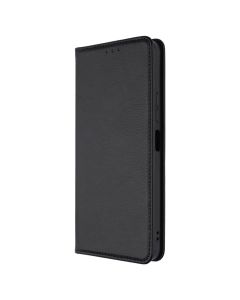 Чохол кейс для Xiaomi Redmi A3 Leather Fold Чорний (Black)