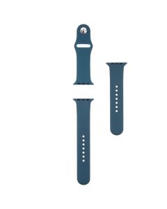 Ремешок для часов Apple Watch Sport Band 42/44/45/49 мм (S/M и M/L) 3 шт. Синий (Космический голубой)