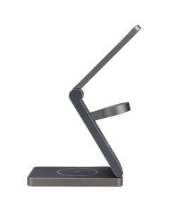 Зарядний пристрій бездротовий Proove Titan Volt 3in1 Сірий (Grey)