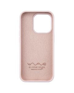 Чехол накладка для iPhone 15 Pro WAVE Full Silicone Cover Розовый (Chalk Pink)