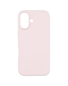Чохол-накладка для iPhone 16 Silicone MakeFuture Рожева (Chalk Pink)