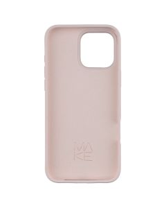 Чохол накладка для iPhone 16 Pro Max Silicone MakeFuture Рожева (Chalk Pink)
